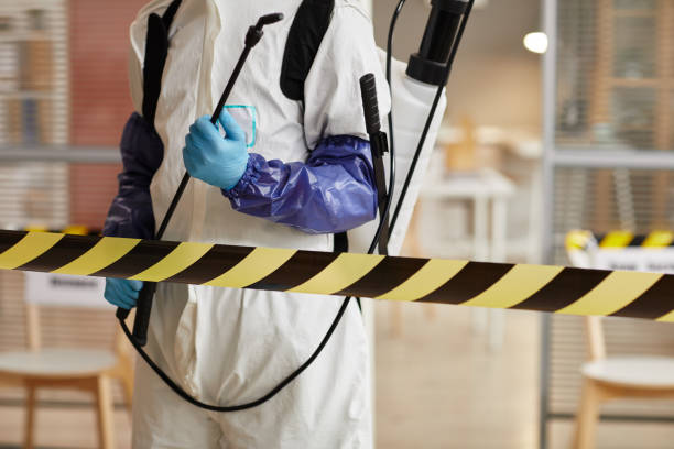Professional Unattended Death Cleanup technician working in Englishtown, NJ